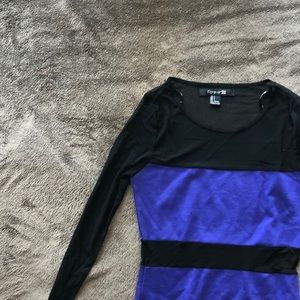 Forever‎ 21 mesh mini dress